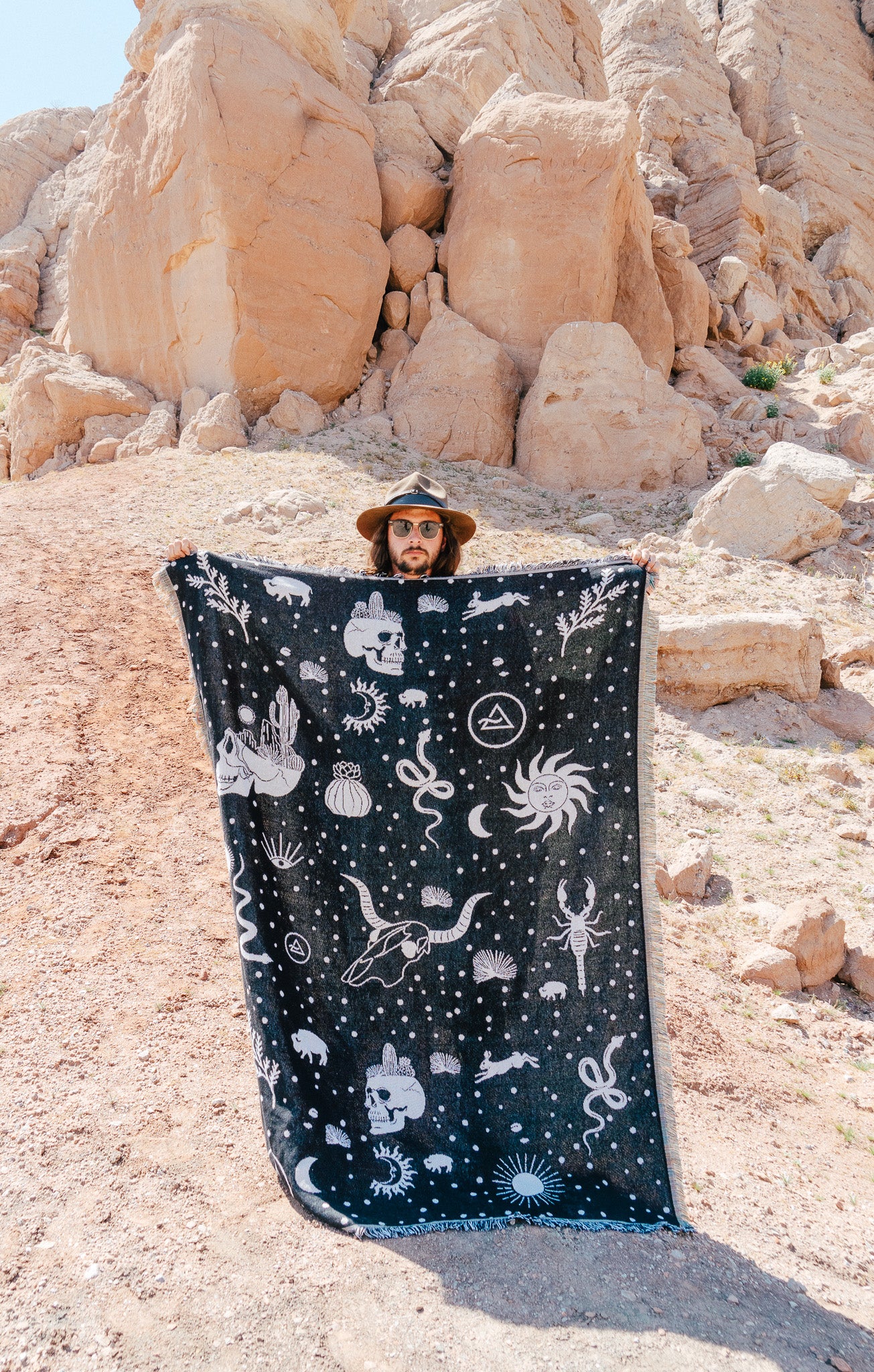 Desert Woven Tapestry/Blanket/Throw