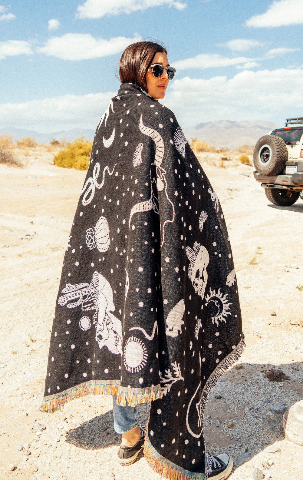 Desert Woven Tapestry/Blanket/Throw